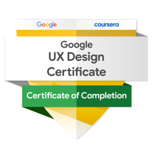 Google UX Design Certificate